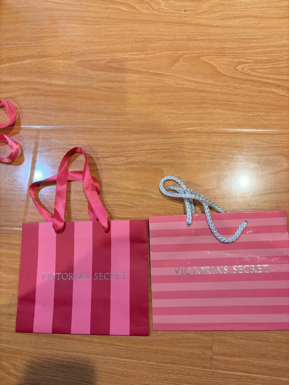 10 Victoria’s Secret Gift Bags-7.5”x6”x3.5”